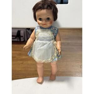 Vintage Doll  Sleepy Eyes , Soft Plastic Head  12’